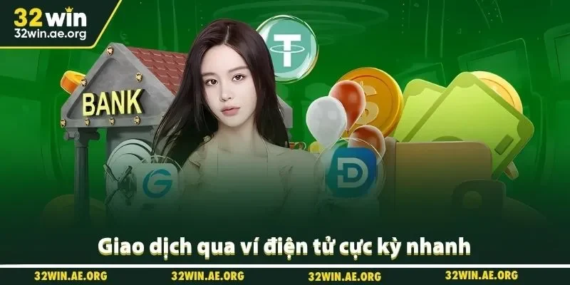Giao dịch qua ví điện tử cực kỳ nhanh